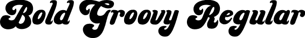 Bold Groovy Regular font - Bold-Groovy.ttf