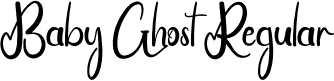 Baby Ghost Regular font - Baby-Ghost.otf