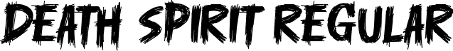 Death Spirit Regular font - DeathSpirit-1GKVe.ttf