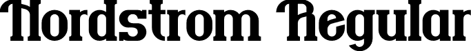 Nordstrom Regular font - Nordstrom-6Ym4v.otf