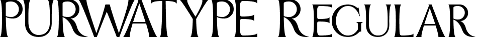 PURWATYPE Regular font - Purwatype.otf