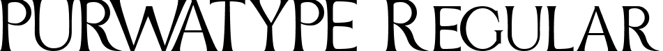 PURWATYPE Regular font - Purwatype.ttf