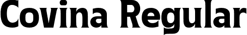 Covina Regular font - Covina-SVG.otf