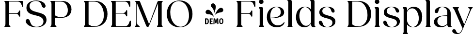 FSP DEMO - Fields Display font - fontspring-demo-fieldsdisplay-regular.otf