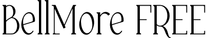 BellMore FREE font - BellmoreFree-nRpr4.otf