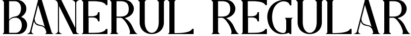 Banerul Regular font - Banerul.ttf