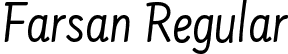 Farsan Regular font - Farsan-Regular.ttf