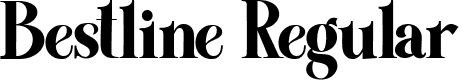 Bestline Regular font - Bestline.ttf