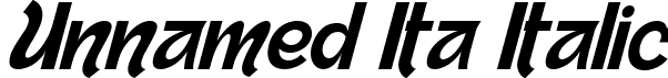 Unnamed Ita Italic font - Agavitta-Italic.ttf