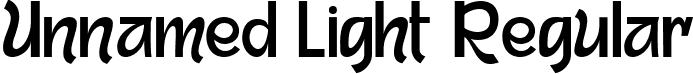 Unnamed Light Regular font - Agavitta-Light.ttf