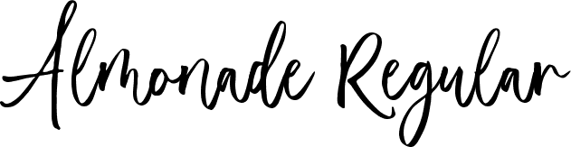 Almonade Regular font - Almonade.ttf