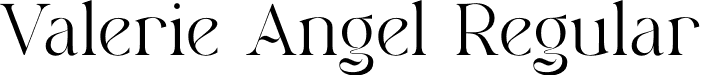 Valerie Angel Regular font - Valerie Angel-Regular.otf