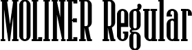 MOLINER Regular font - MOLINER.otf