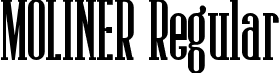 MOLINER Regular font - MOLINER.ttf