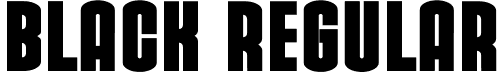 Black Regular font - Black.otf