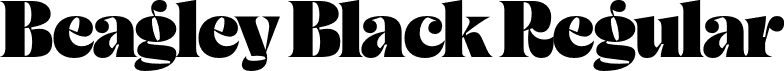 Beagley Black Regular font - Beagley.otf