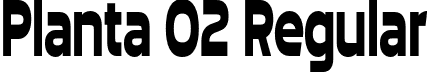 Planta 02 Regular font - Planta-02.otf