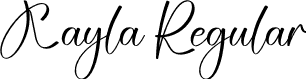 Kayla Regular font - Kayla.otf