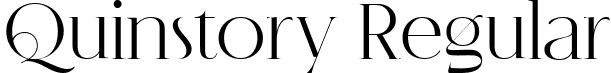 Quinstory Regular font - Quinstory.ttf
