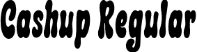 Cashup Regular font - Cashup.otf