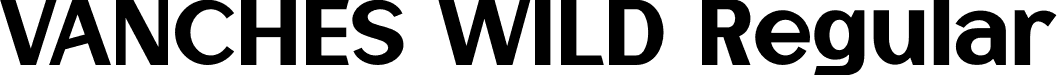 VANCHES WILD Regular font - VANCHESWILD.otf