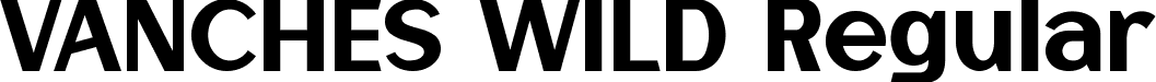 VANCHES WILD Regular font - VANCHESWILD.ttf