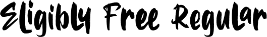Eligibly Free Regular font - Eligibly Free.ttf