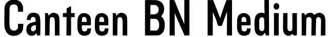 Canteen BN Medium font - CanteenBN-Medium.otf