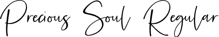 Precious Soul Regular font - Precious Soul.ttf