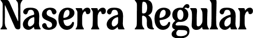 Naserra Regular font - Naserra-Regular.otf