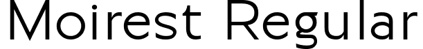 Moirest Regular font - Moirest.ttf