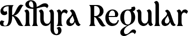 Kilura Regular font - Kilura.ttf