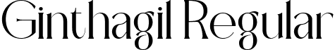 Ginthagil Regular font - ginthagil-ttf.ttf