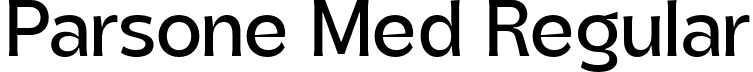 Parsone Med Regular font - Parson-Medium.otf