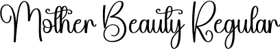 Mother Beauty Regular font - Mother-Beauty.otf