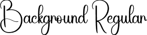 Background Regular font - Background.otf