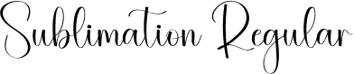 Sublimation Regular font - Sublimation.otf