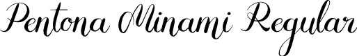 Pentona Minami Regular font - Pentona-Minami-Demo.otf