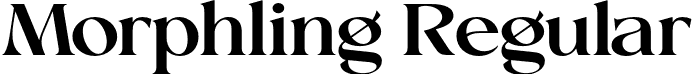 Morphling Regular font - morphlingregular-9mmzy.otf