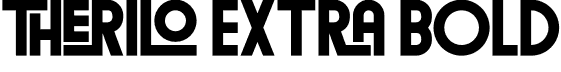 Therilo Extra Bold font - theriloextraboldextrabold-yqyp8.otf