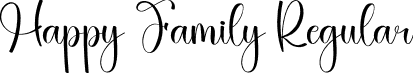 Happy Family Regular font - Happy-Family.otf