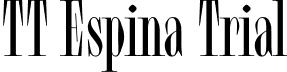 TT Espina Trial font - TT-Espina-Trial-Bold.ttf