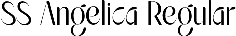 SS Angelica Regular font - ss-angelica.otf