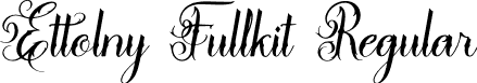 Ettolny Fullkit Regular font - Ettolny-Fullkit-Demo.otf