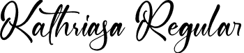 Kathriasa Regular font - Kathriasa.otf