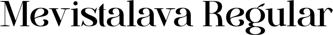 Mevistalava Regular font - mevistalavaregular-0vkyg.otf