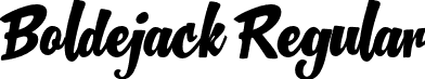 Boldejack Regular font - boldejackregular-pgood.otf