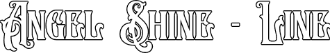 Angel Shine - Line font - Angel Shine-Line.otf