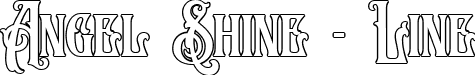 Angel Shine - Line font - Angel Shine-Line.ttf