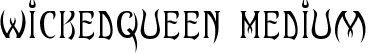 wickedqueen Medium font - Wickedqueen-Wyz34.ttf